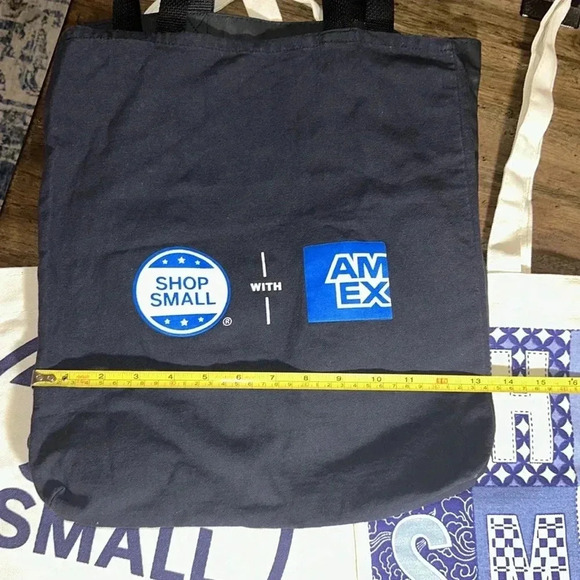 SHOP SMALL BUSINESS SATURDAY Bundle 7 Bags, 1 Card, 12 Stickers, Window Clings - Picture 13 of 16